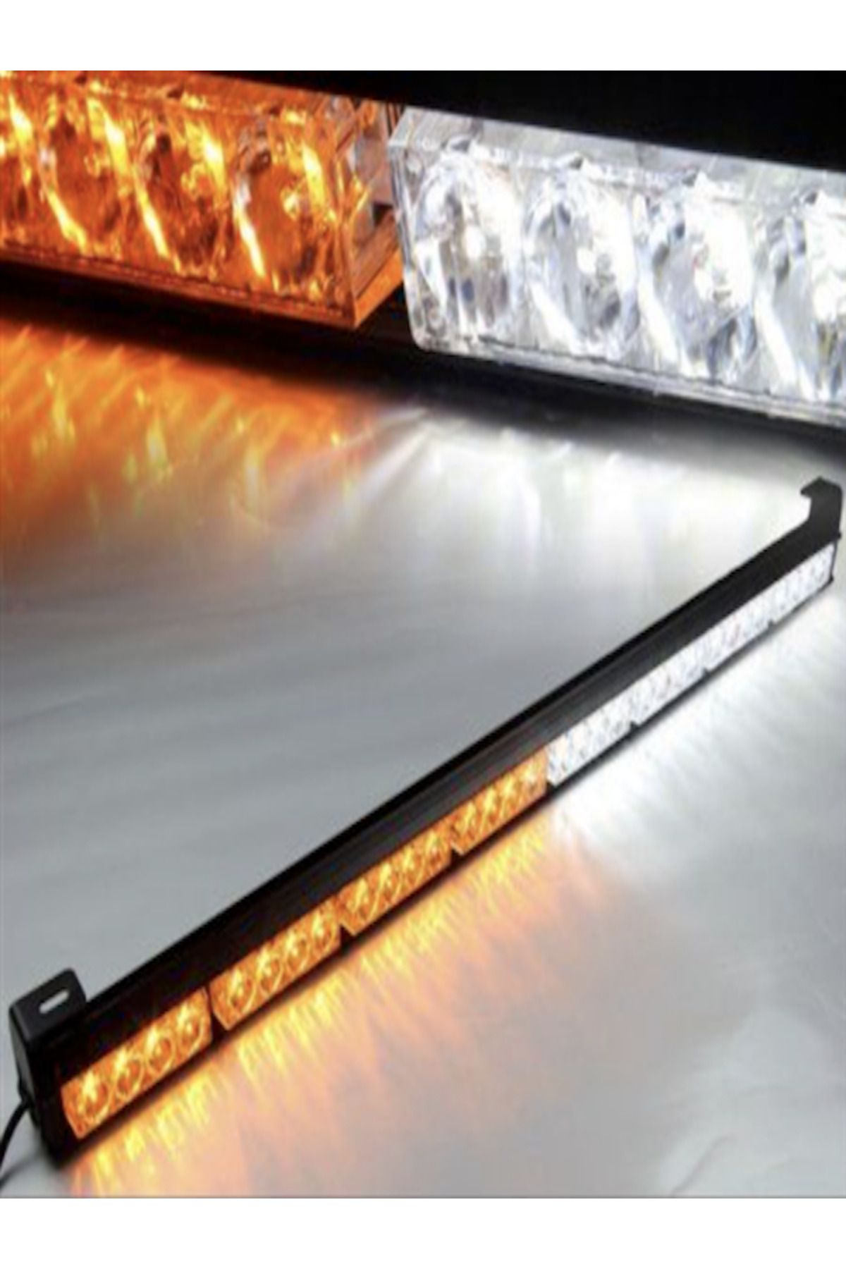 Tepe%20Led%20Bar%20Çakarlı%20Off%20Road%2012-36v%2090cm%20Sarı-Beyaz%20Metal%20Gövde