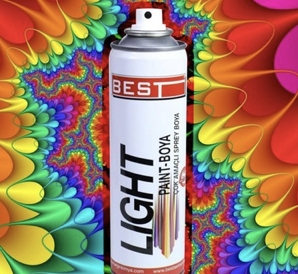 LIGHT%20SPRAY%20BOYA%20SİYAH%20250ml